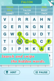 Word Hunter - Search and Swipe